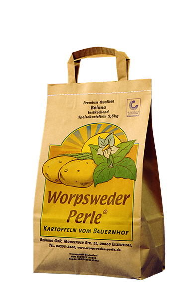 Worpsweder Perle - Kartoffeltüte